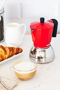 Monix Καφετιέρα Induction Inox - Red