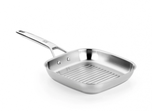 Bra Τηγάνι Grill Signature με ραβδώσεις από ανοξείδωτο ατσάλι χωρίς αντικολλητική επίστρωση 28cm