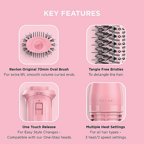 Revlon Βούρτσα One-Step™ Volumiser Glow RVDR5375