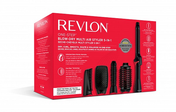 Revlon Βούρτσα Μαλλιών One-Step Blow-Dry Multi Air Styler 5 σε 1 RVDR5371