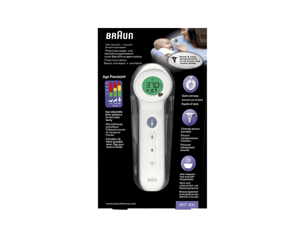 Braun Forehead Thermometer BNT400WE