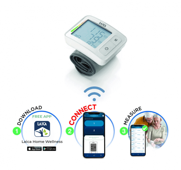 Πιεσόμετρο καρπού bluetooth BM7003